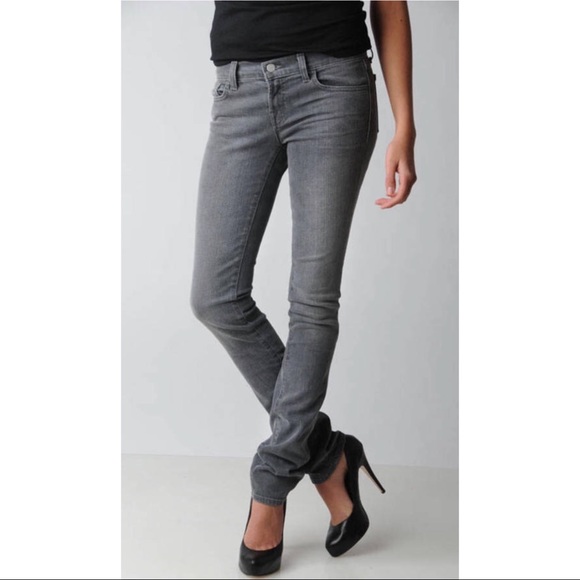 J Brand 912 Pencil Leg Charcoal Skinny Jeans 26 - Picture 5 of 8